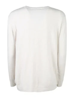 Solada Cardigan donna in maglia con bottoni - panna