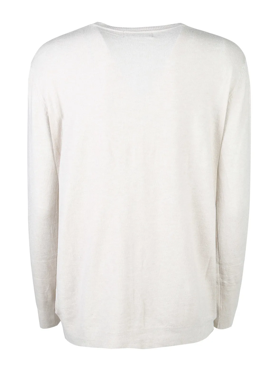 Solada Cardigan donna in maglia con bottoni - panna