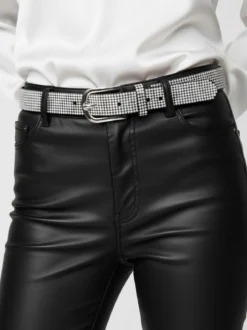 Solada Cintura donna con strass - nero