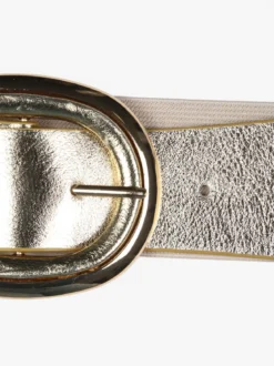 Solada Cintura elastica da donna con fibbia ovale - oro