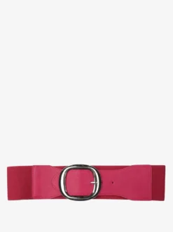 Solada Cintura elasticizzata da donna con fibbia argentata - fucsia