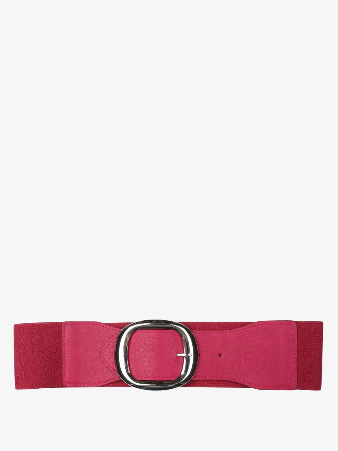 Solada Cintura elasticizzata da donna con fibbia argentata - fucsia