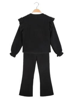 Solada Completo da bambina maglia e pantaloni a zampa