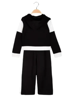 Solada Completo 2 pezzi da bambina con cappuccio e zip