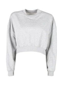 Solada Felpa cropped da donna oversize