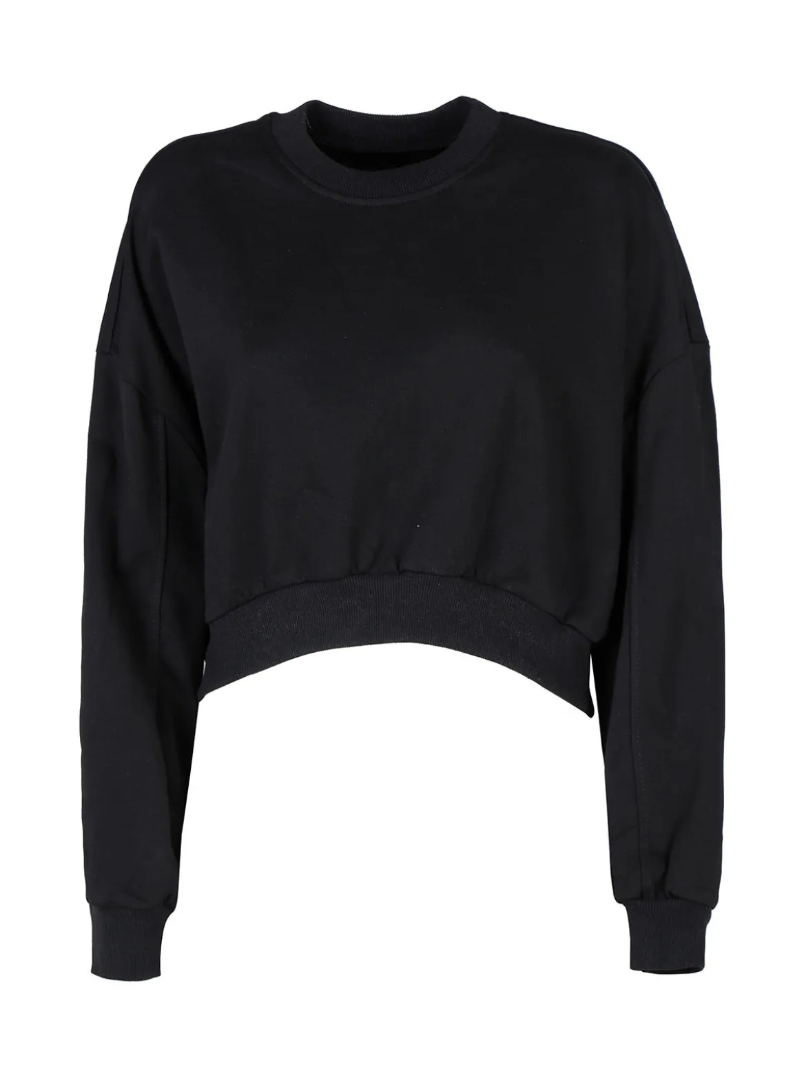 Solada Felpa cropped da donna oversize