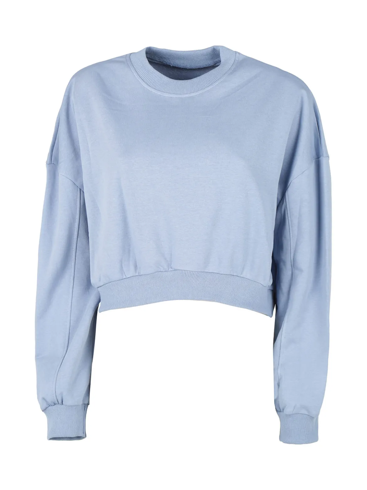 Solada Felpa cropped da donna oversize