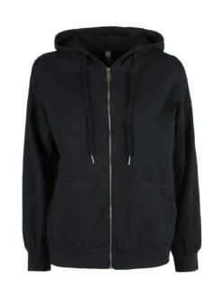 Solada Felpa donna con cappuccio e zip - nero