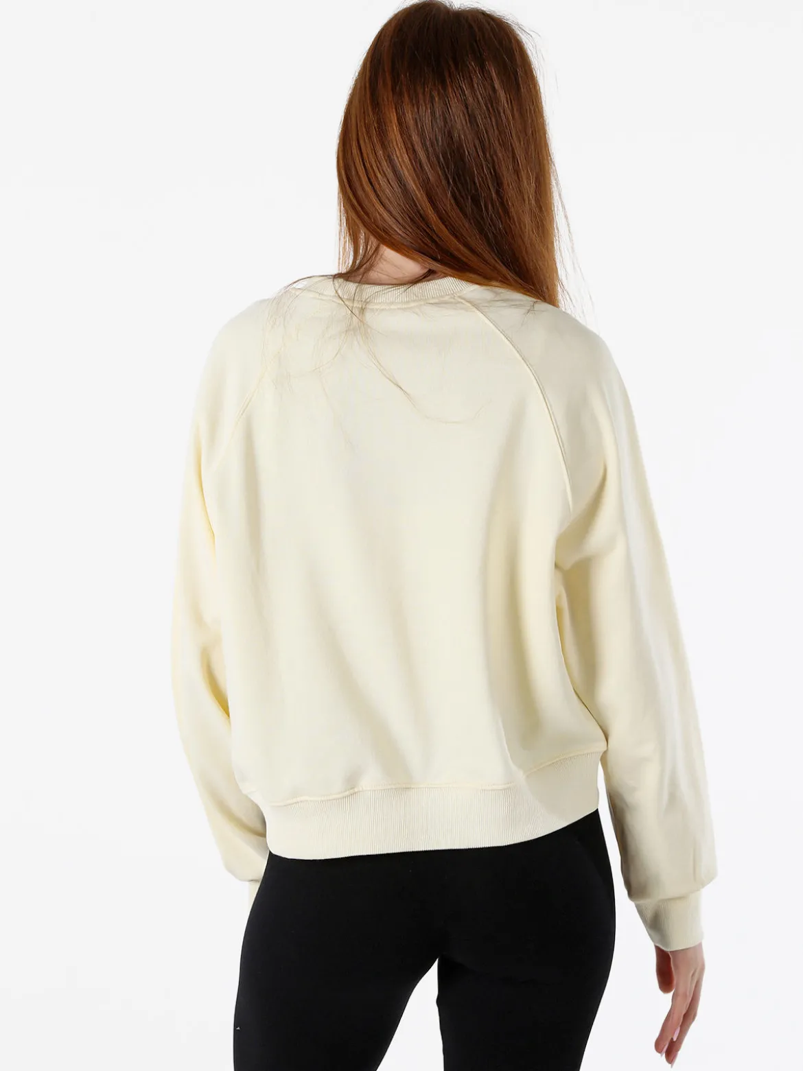 Solada Felpa oversize da donna in cotone - giallo