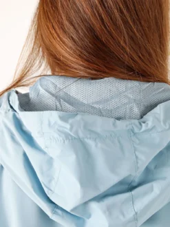 Solada Giacca a vento da donna con cappuccio - azzurro