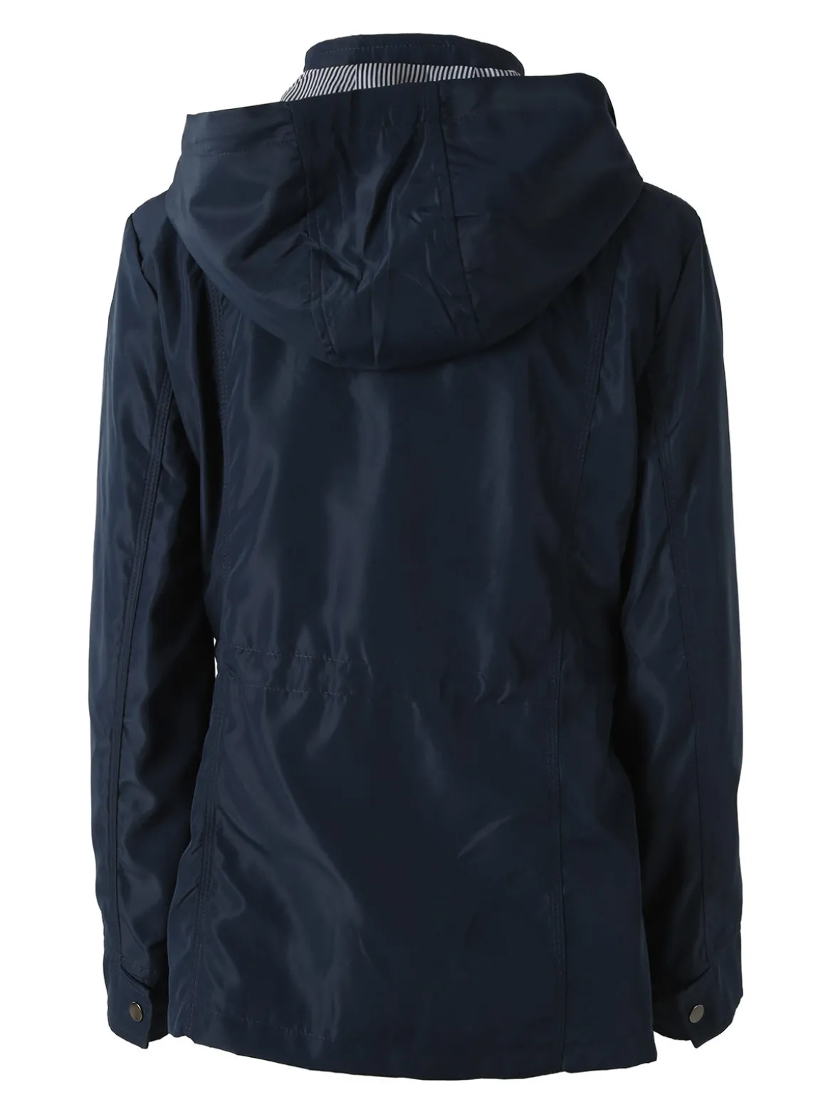 Solada Giacca a vento da donna con cappuccio - blu scuro