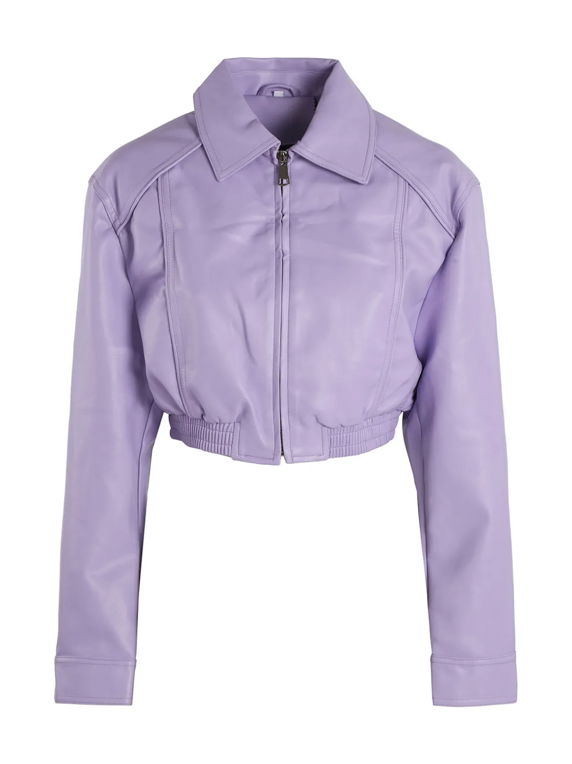 Solada Giacca cropped da donna in ecopelle