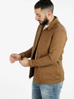 Solada Giacca da uomo in cotone con bottoni