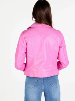 Solada Giacca donna biker in ecopelle