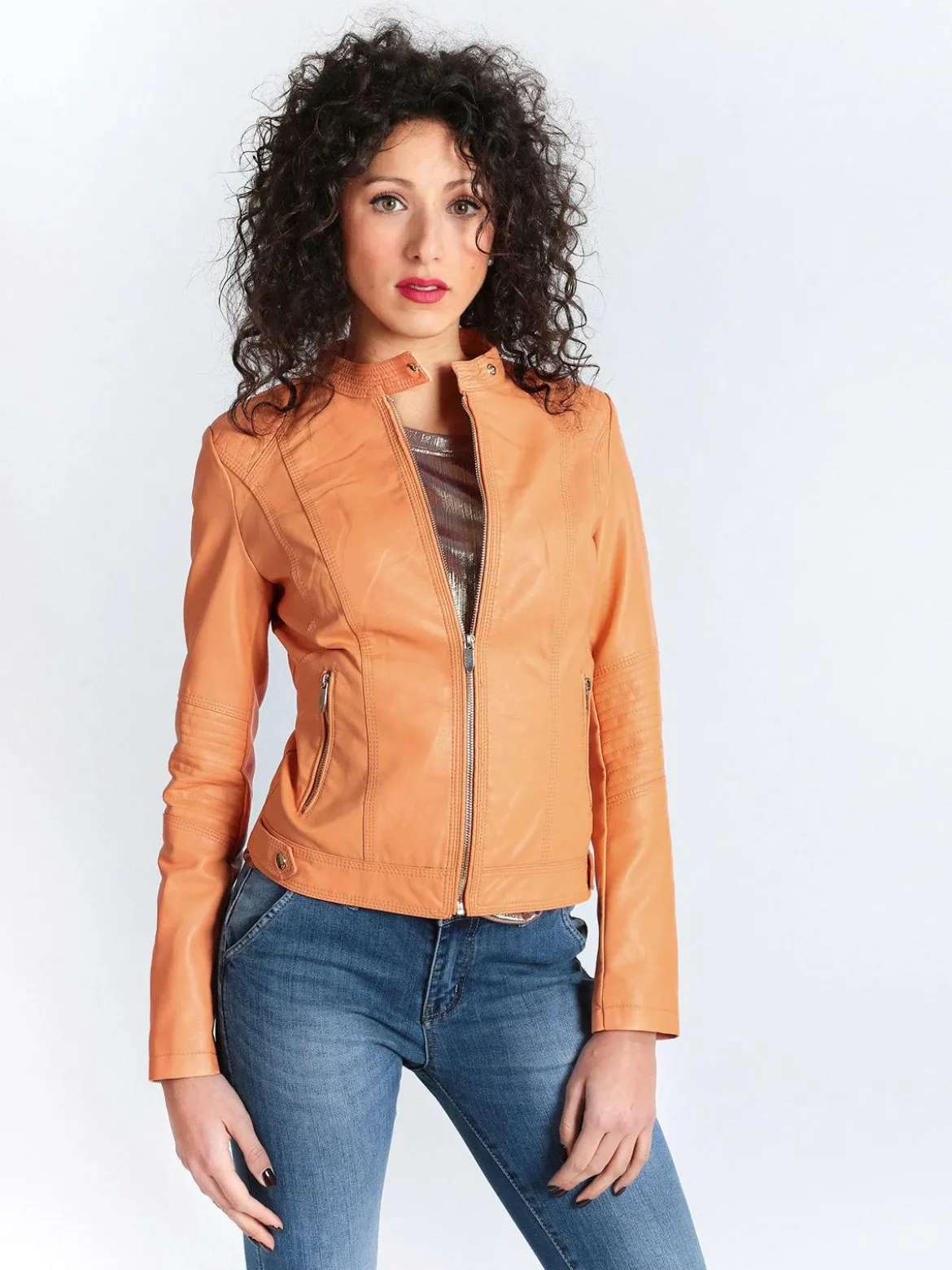 Solada Giacca in ecopelle donna