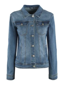 Solada Giacca in jeans da donna taglie grandi