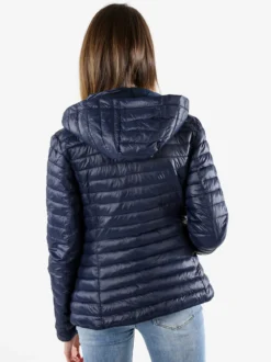 Solada Giubbino donna 100 grammi reversibile con cappuccio - blu scuro