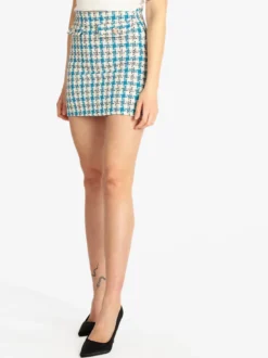 Solada Gonna corta in tweed donna