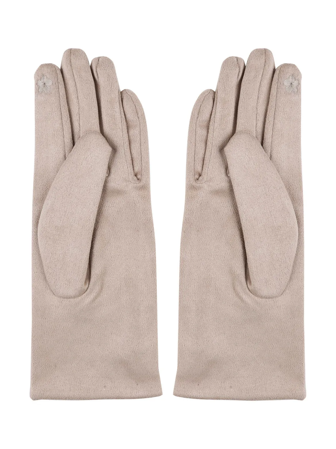 Solada Guanti donna in tessuto scamosciato touch screen