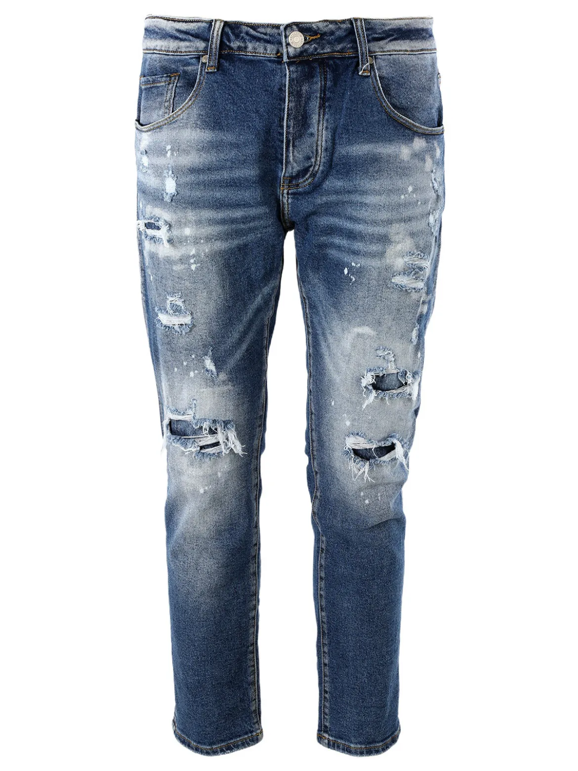 Solada Jeans da uomo skinny con strappi - jeans