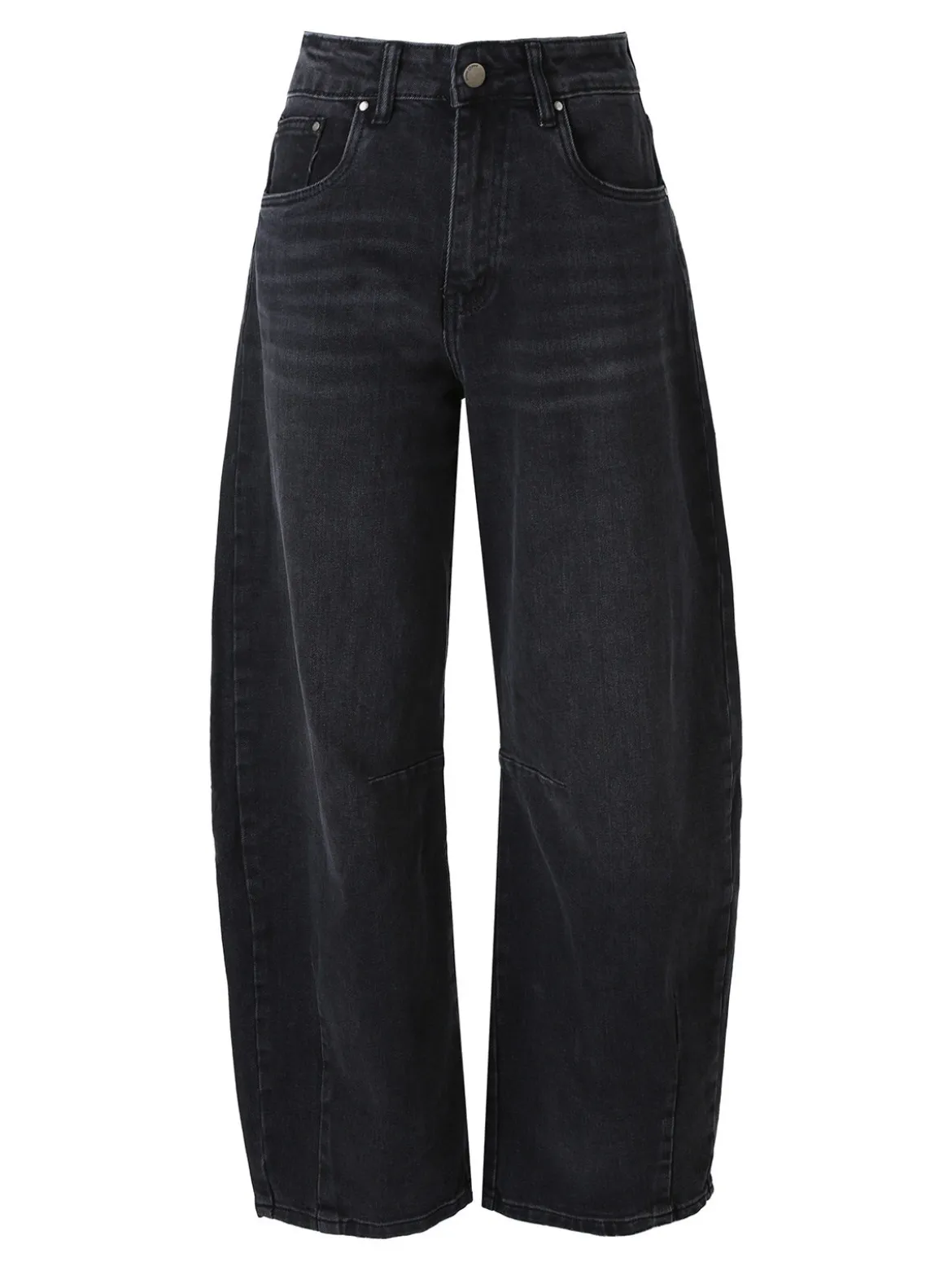 Solada Jeans donna balloon - nero