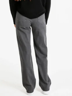 Solada Jeans donna mom fit - grigio scuro