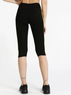Solada Leggings sportivi 3/4 con strisce laterali