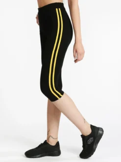 Solada Leggings sportivi 3/4 con strisce laterali