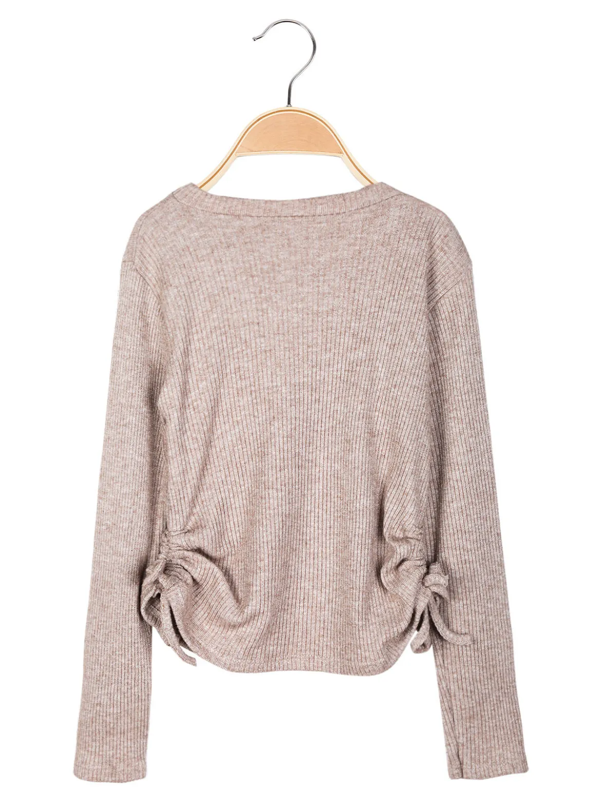 Solada Maglia da bambina a costine con dettagli lurex