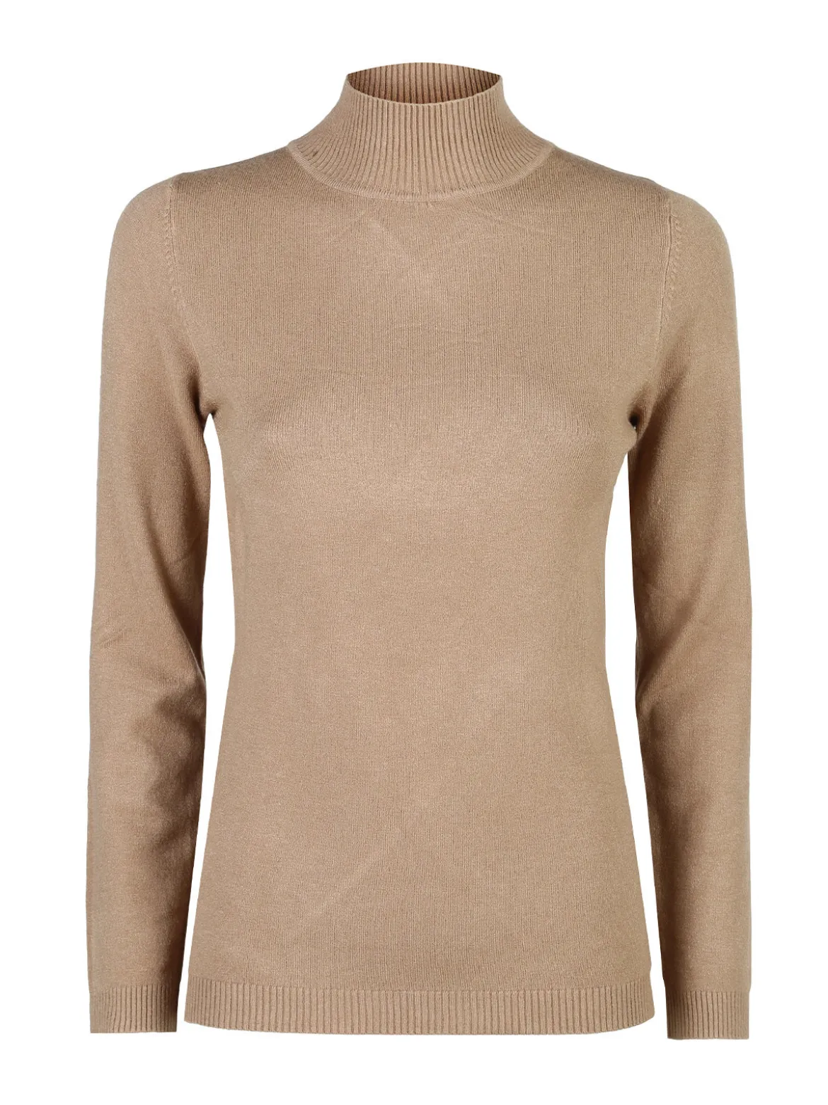 Solada Maglia donna a lupetto - cammello