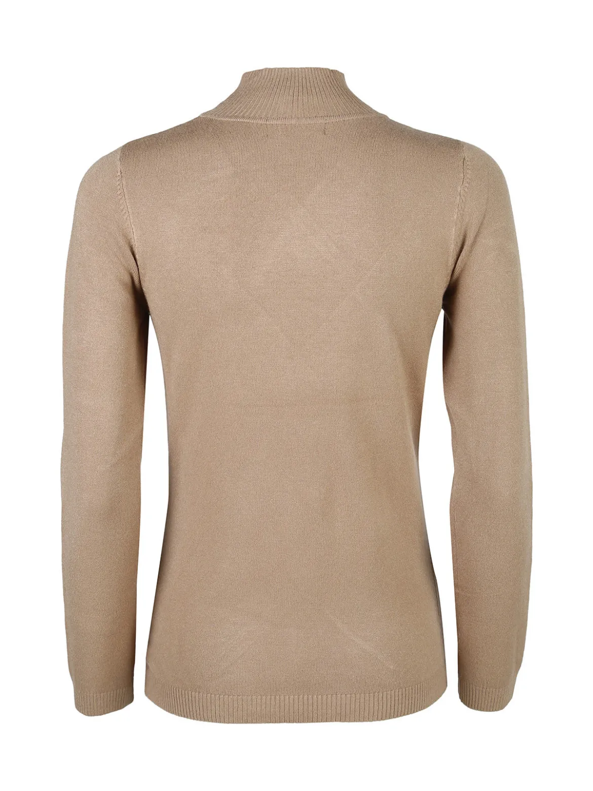 Solada Maglia donna a lupetto - cammello
