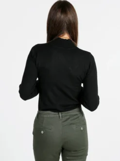 Solada Maglia donna a lupetto - nero