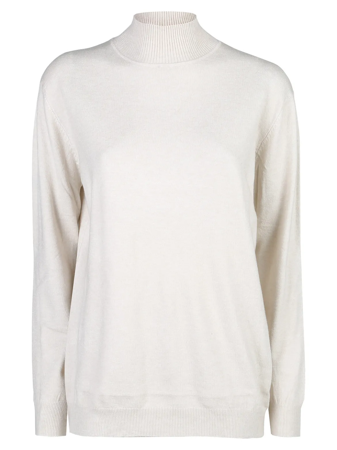Solada Maglia donna a lupetto - panna