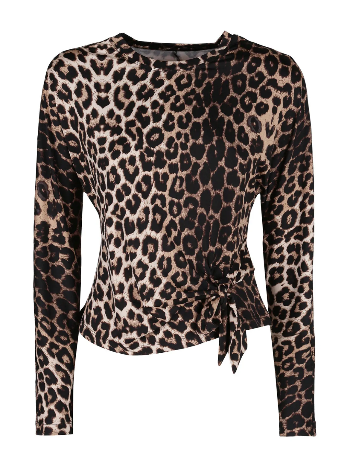 Solada Maglia donna maculata con nodo