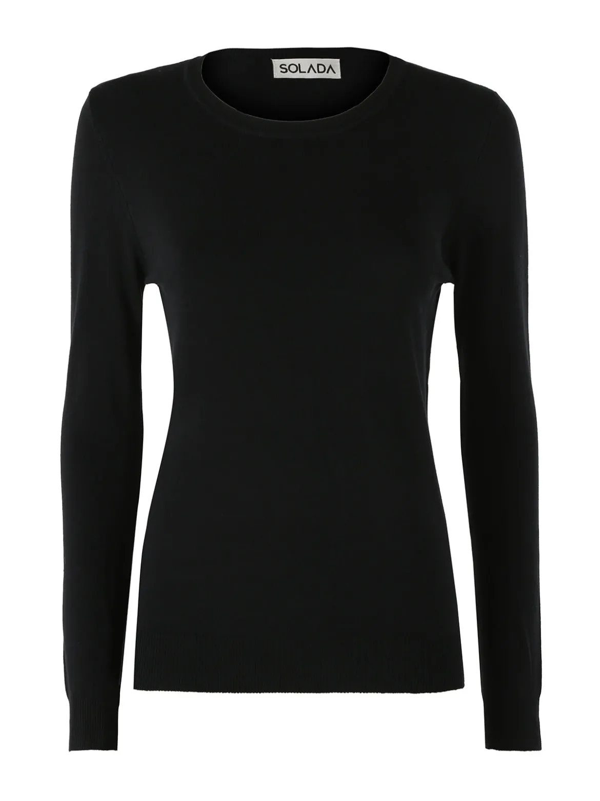 Solada Maglia girocollo da donna - nero