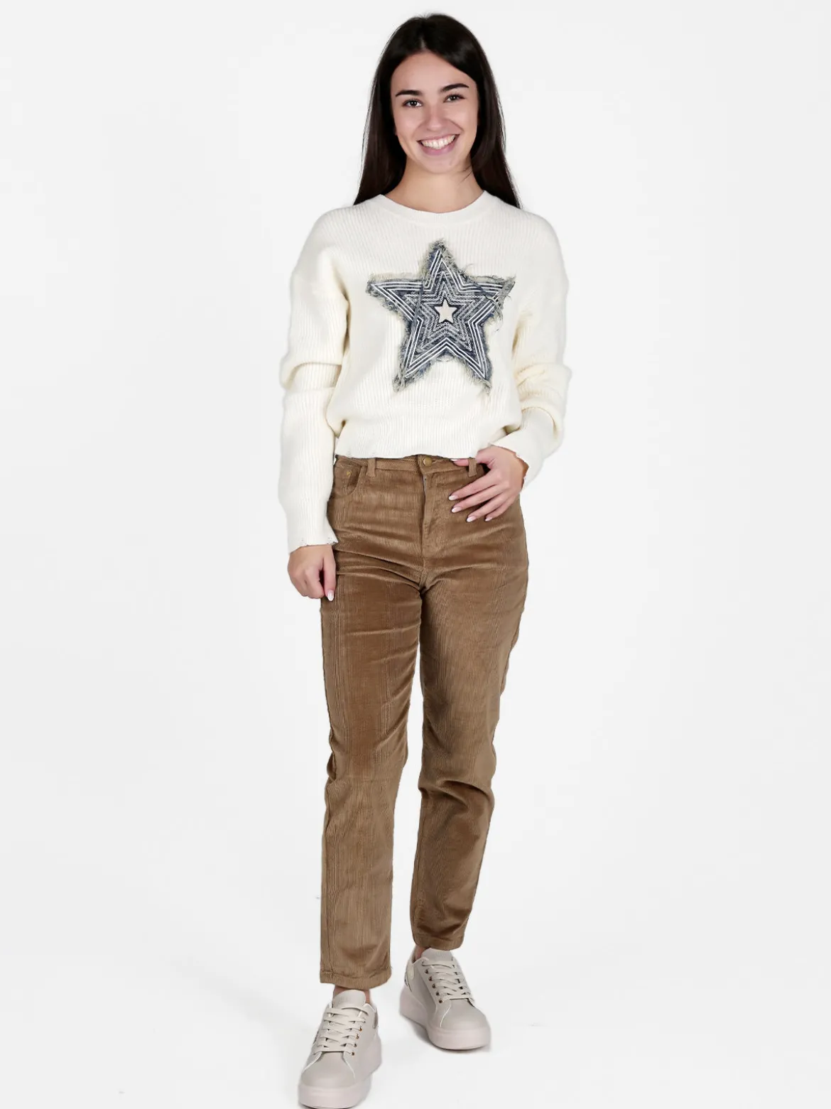 Solada Maglione donna con stella