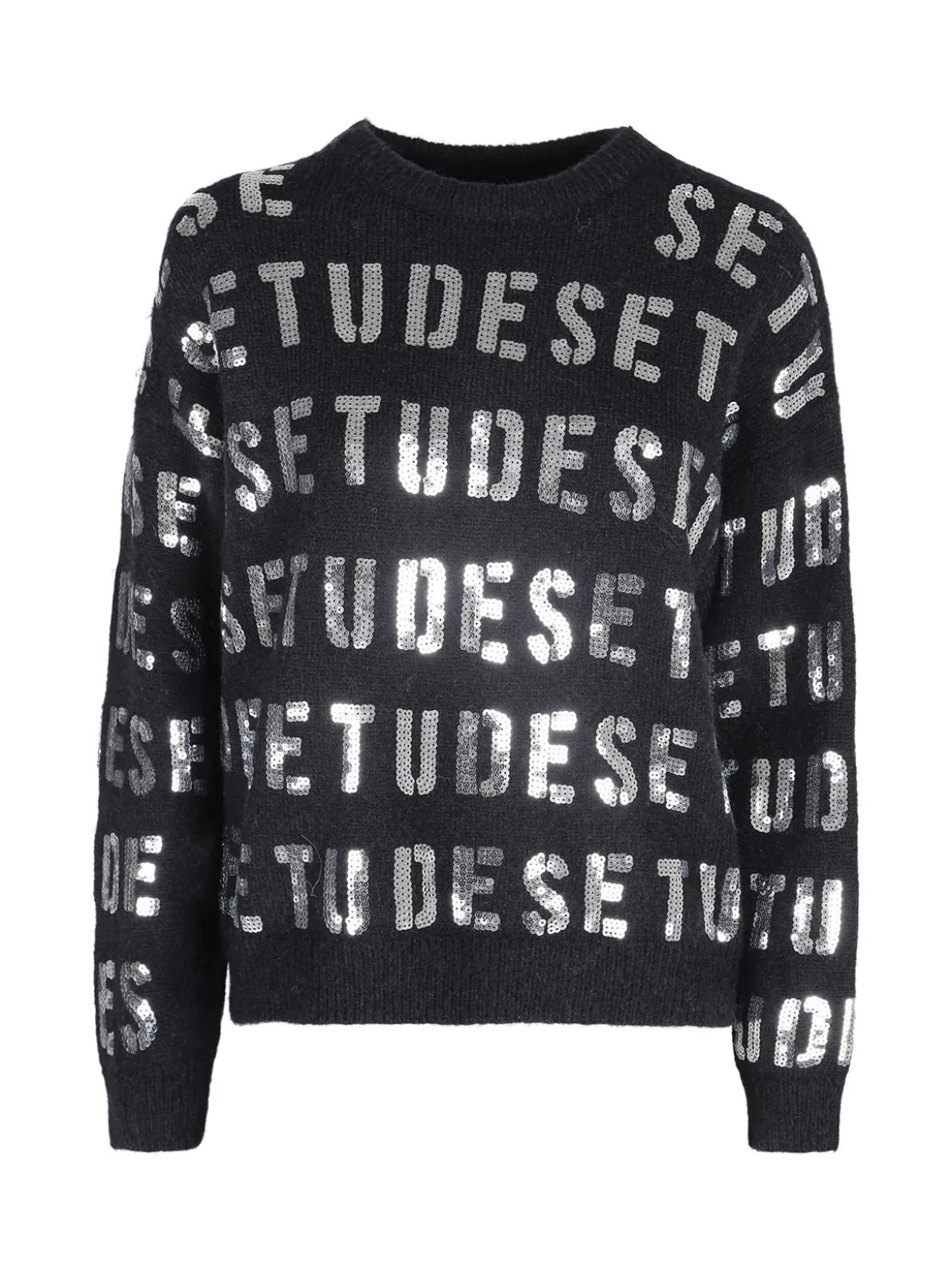 Solada Maglione donna oversize con paillettes