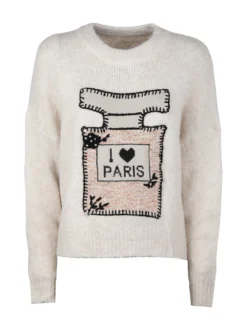 Solada Maglione donna oversize con spalle cadenti