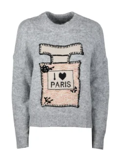 Solada Maglione donna oversize con spalle cadenti
