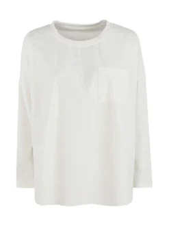 Solada Maxi t-shirt donna oversize con taschino