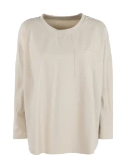 Solada Maxi t-shirt donna oversize con taschino
