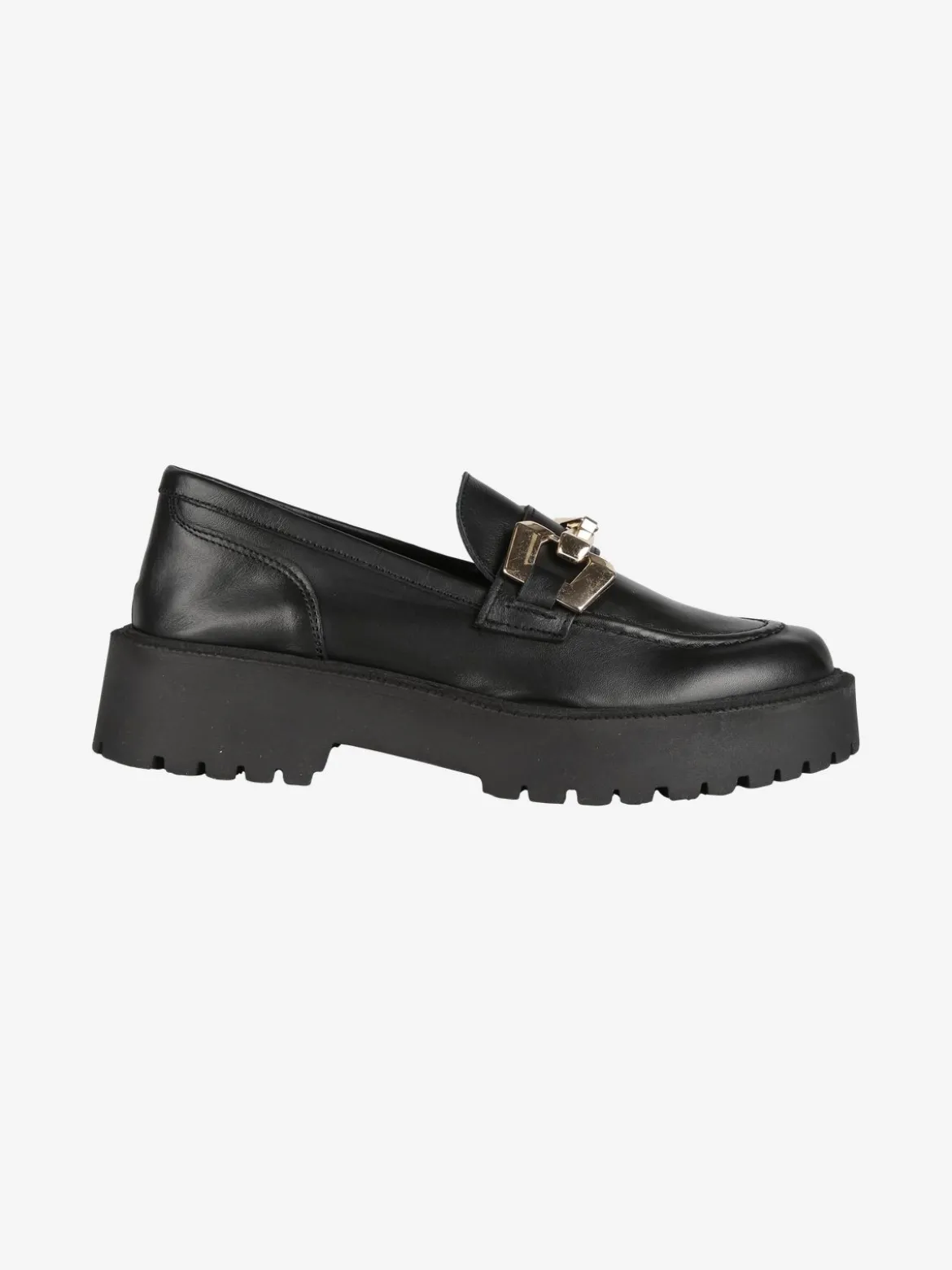 Solada Mocassini in pelle donna con platform
