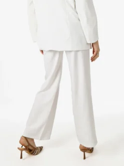 Solada Pantaloni da donna a gamba dritta e larga - bianco