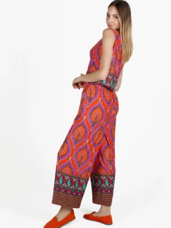 Solada Pantaloni donna a gamba larga con stampe