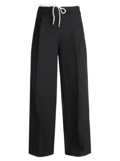 Solada Pantaloni donna a palazzo con coulisse