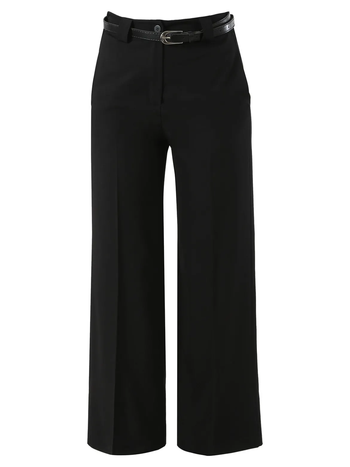 Solada Pantaloni donna a palazzo - nero