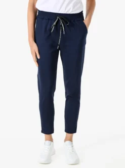 Solada Pantaloni donna elasticizzati con coulisse - blu