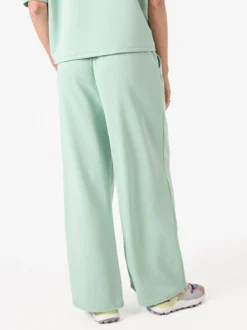 Solada Pantaloni donna in felpa a gamba larga - acqua marina