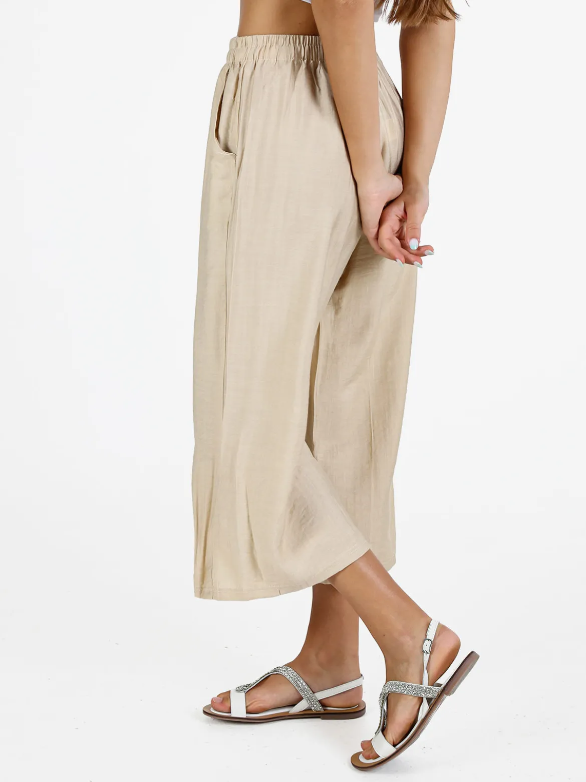Solada Pantaloni donna in misto cotone