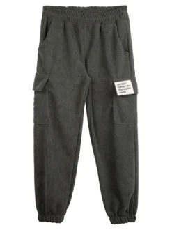 Solada Pantaloni in velluto a costine da bambina con tasconi